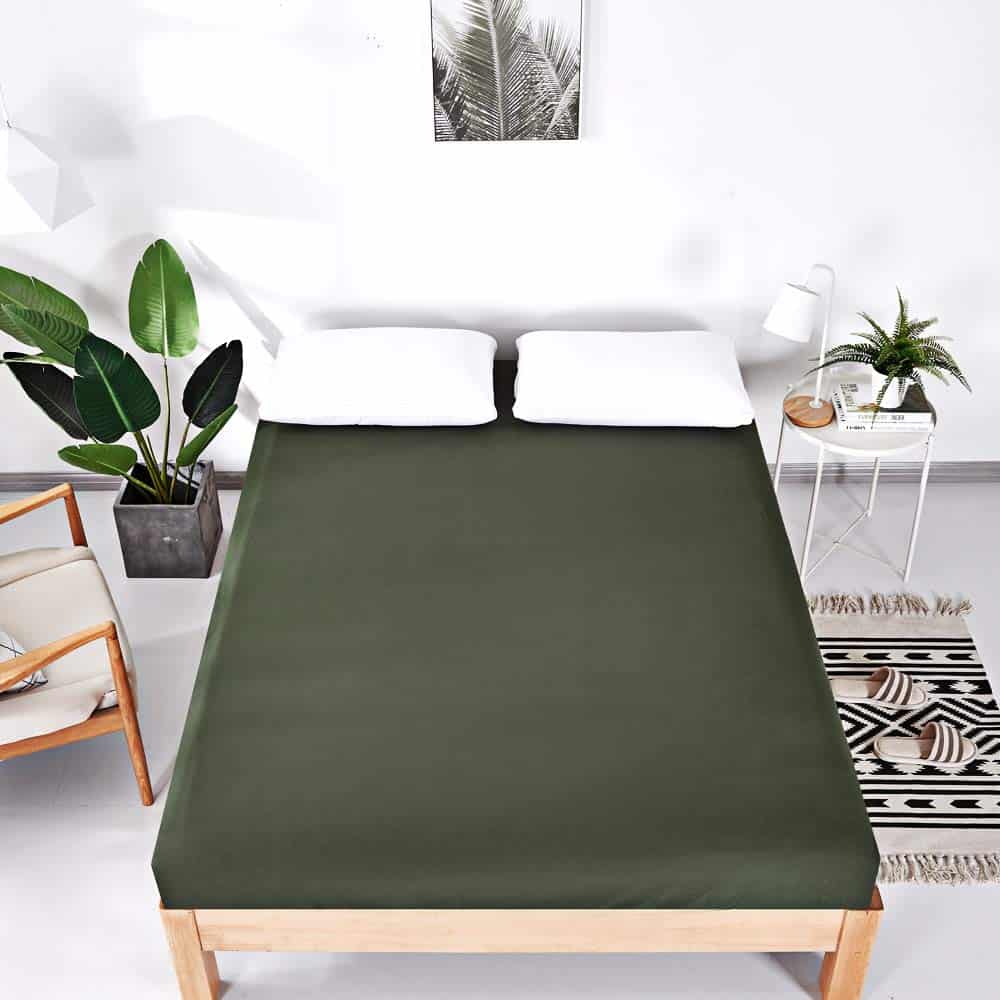 Sábana Ajustable de Cama Ecocott - 100% Algodón Natural - Imagen 3