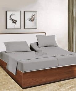 Juego de sábanas Split King para camas ajustables - Juego