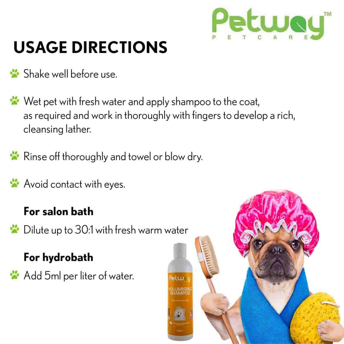 Champú Voluminizador Petway Petcare Para Perros, Añade - Imagen 5