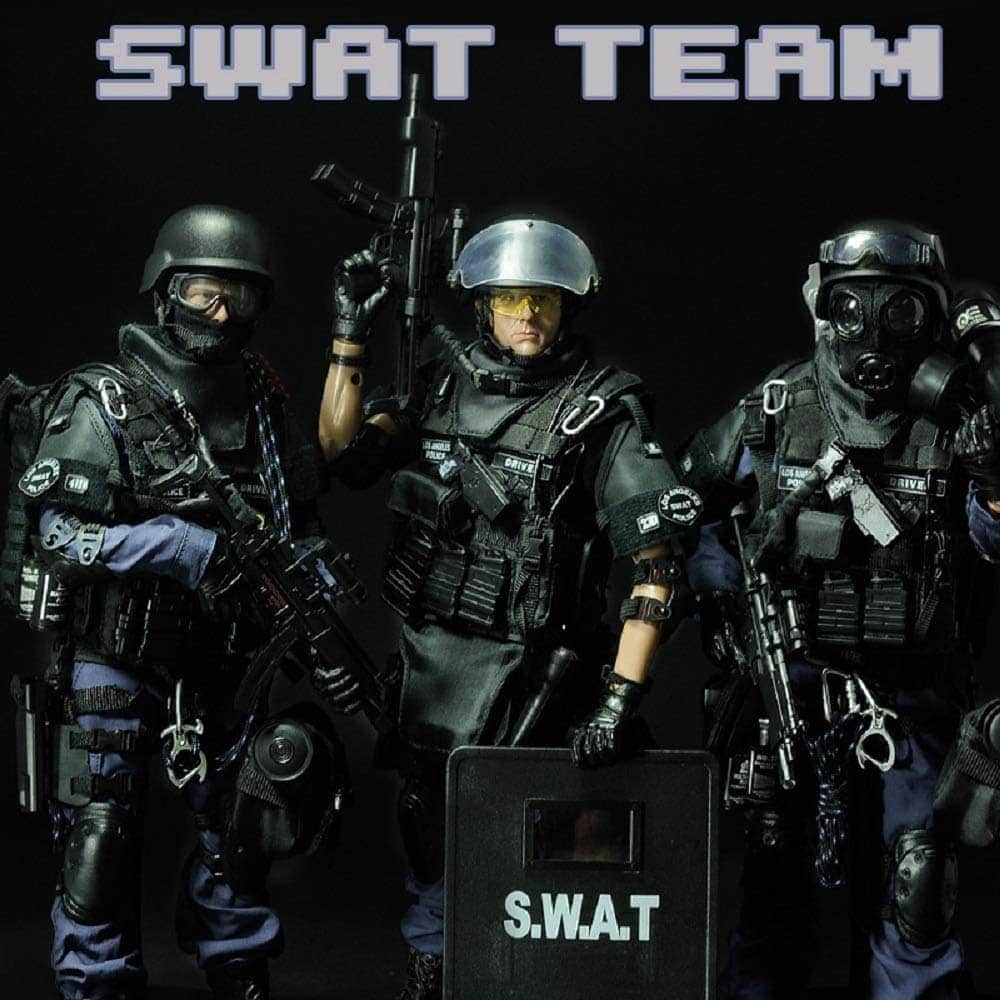 Figura de Acción de Fuerzas Especiales de 12 Pulgadas SWAT - Imagen 7