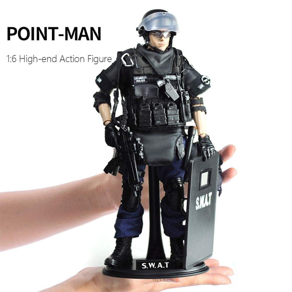 Figura de Acción de Fuerzas Especiales de 12 Pulgadas SWAT - Imagen 3