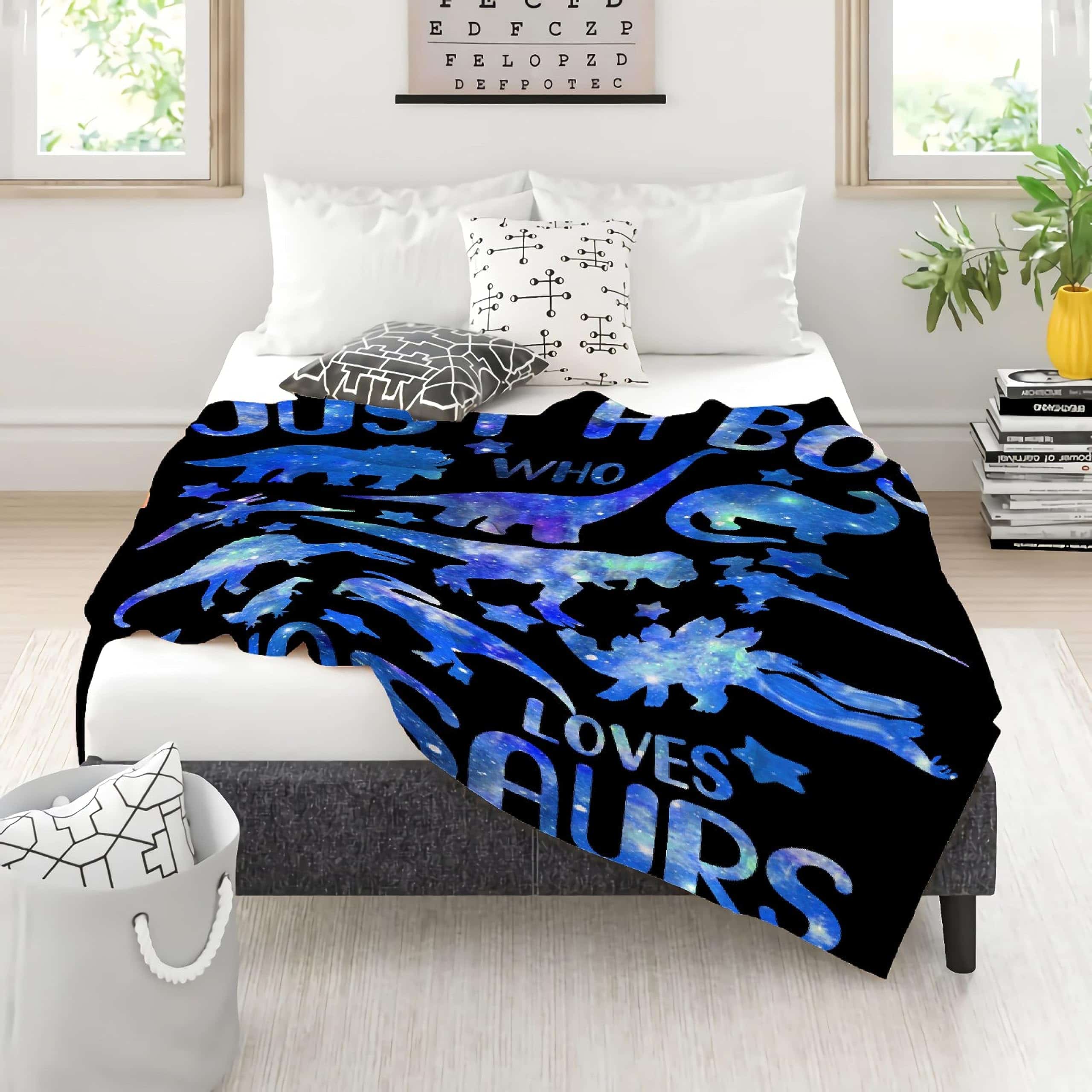 Manta de lana suave Jurassic Dino para niños y niñas - Imagen 8