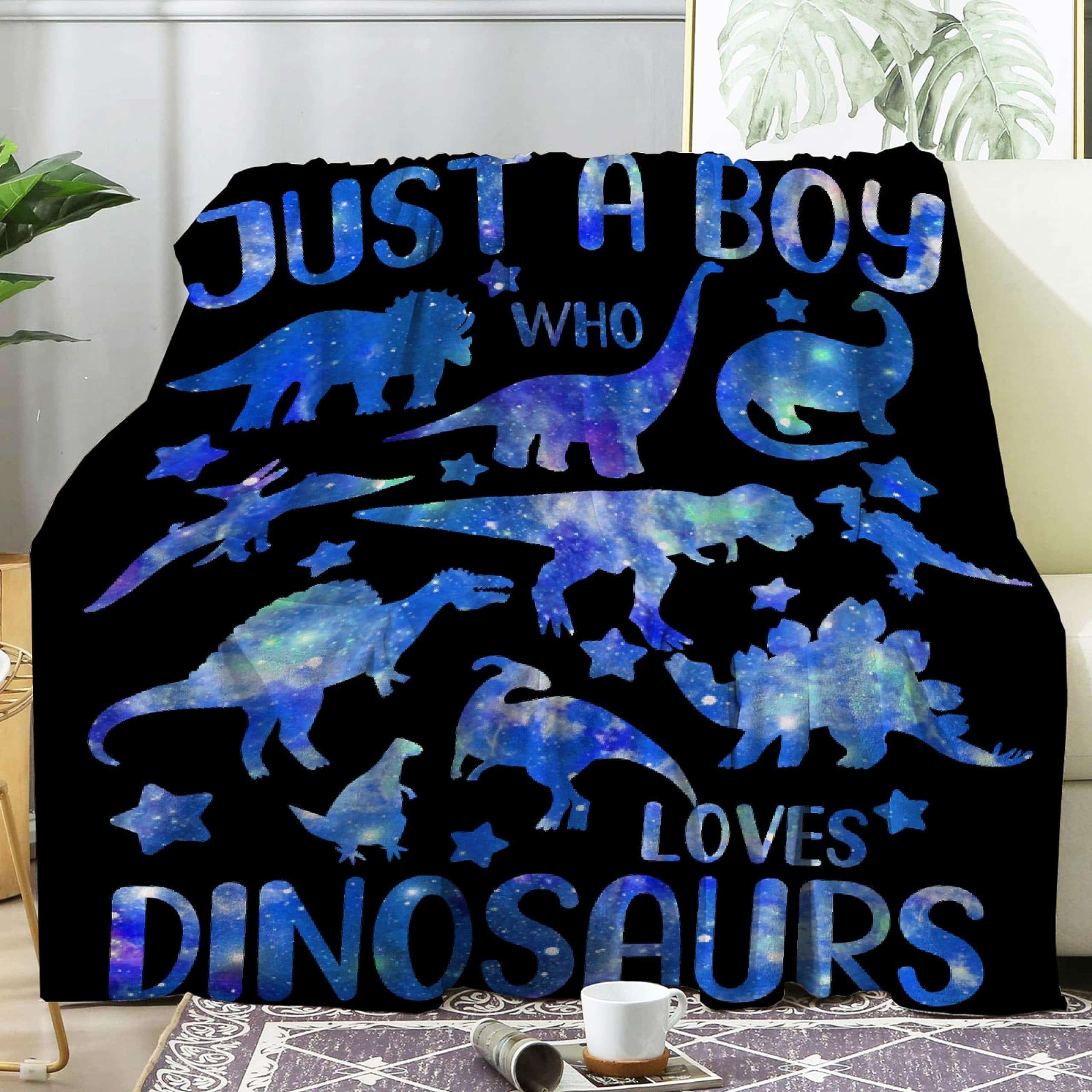 Manta de lana suave Jurassic Dino para niños y niñas - Imagen 3