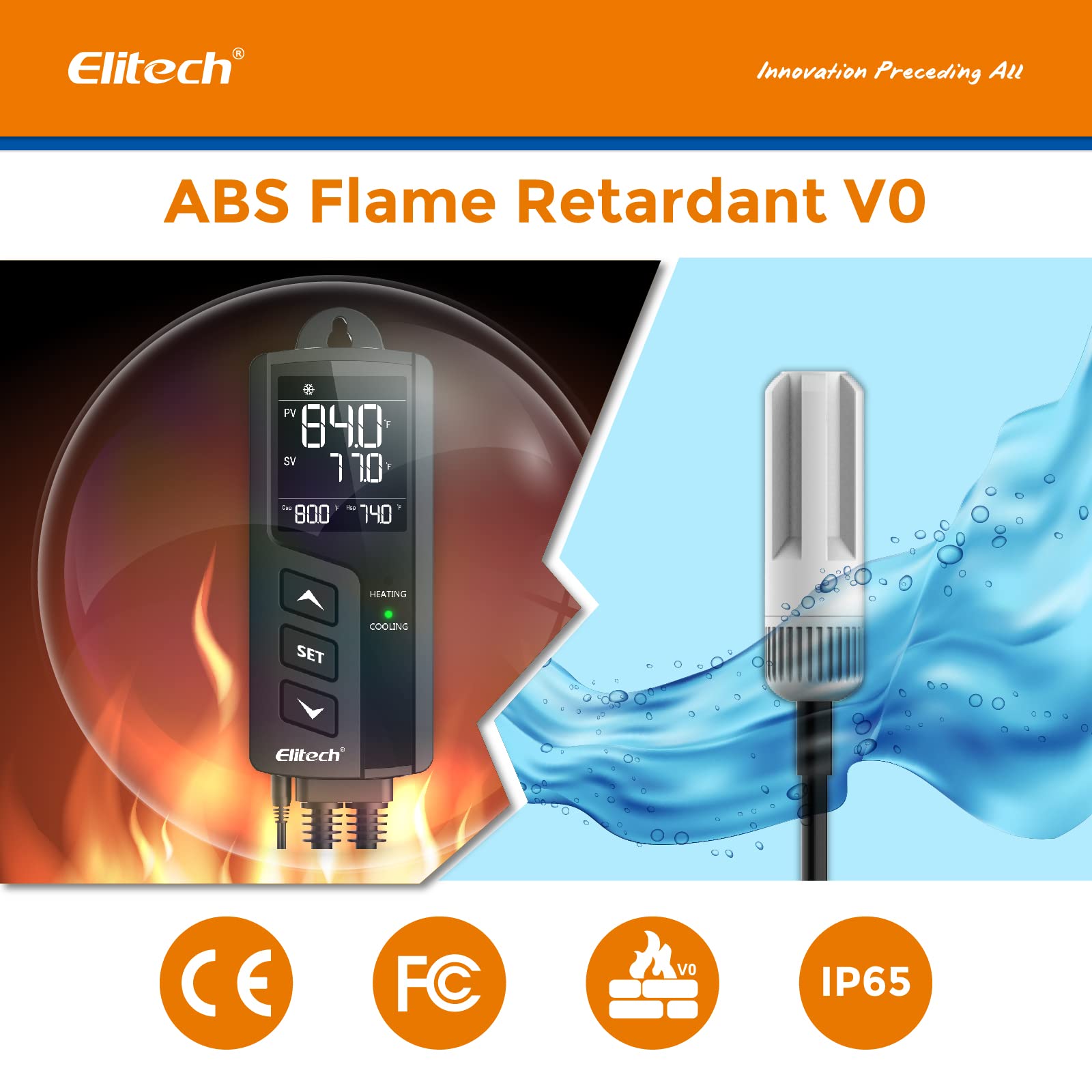 Controlador de Temperatura y Humedad Elitech STC-1000 TH - Imagen 5