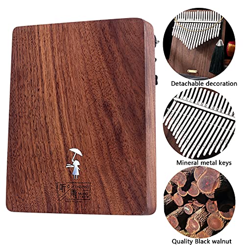 LingTing Kalimba 21 teclas Dedo Piano Mbira Regalo para - Imagen 3