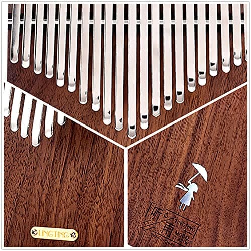 LingTing Kalimba 21 teclas Dedo Piano Mbira Regalo para - Imagen 6