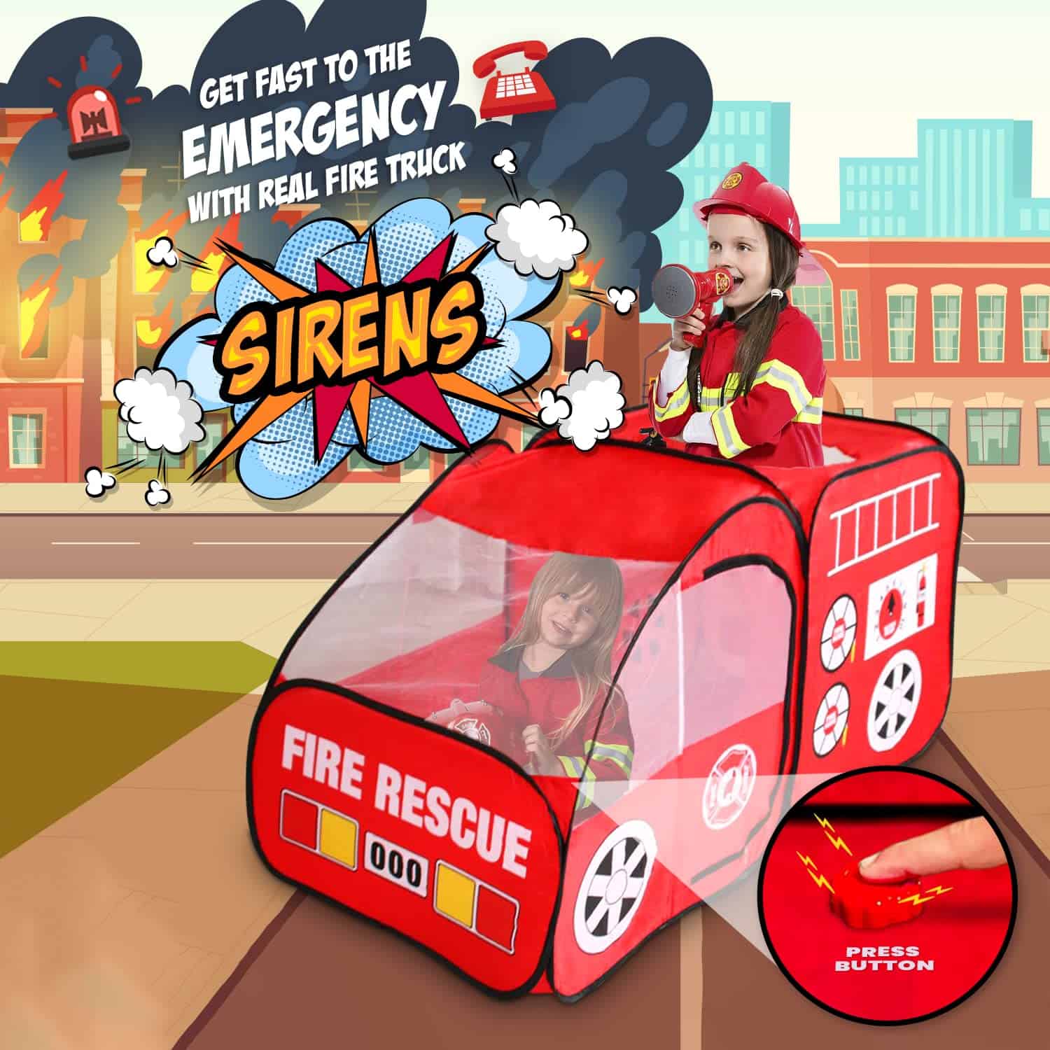 Tienda de Bomberos Kiddey para Niños | Tiendas de Bomberos - Imagen 4