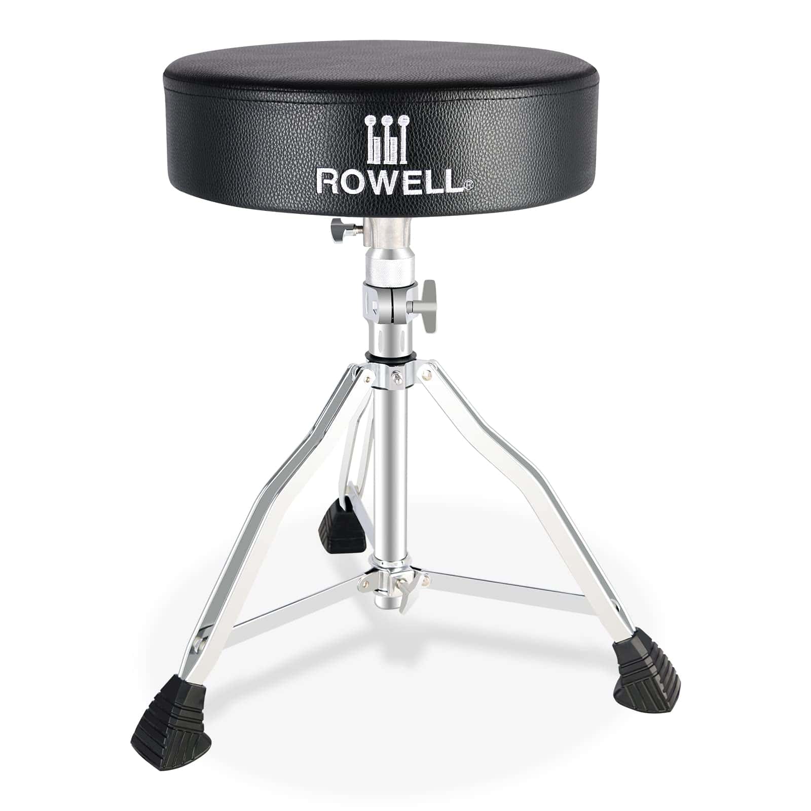 ROWELL Drum Throne Universal Upgraded, Padded Drum Seat