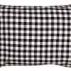 Fundas de Almohada Estándar Vintage Check Black, Juego de