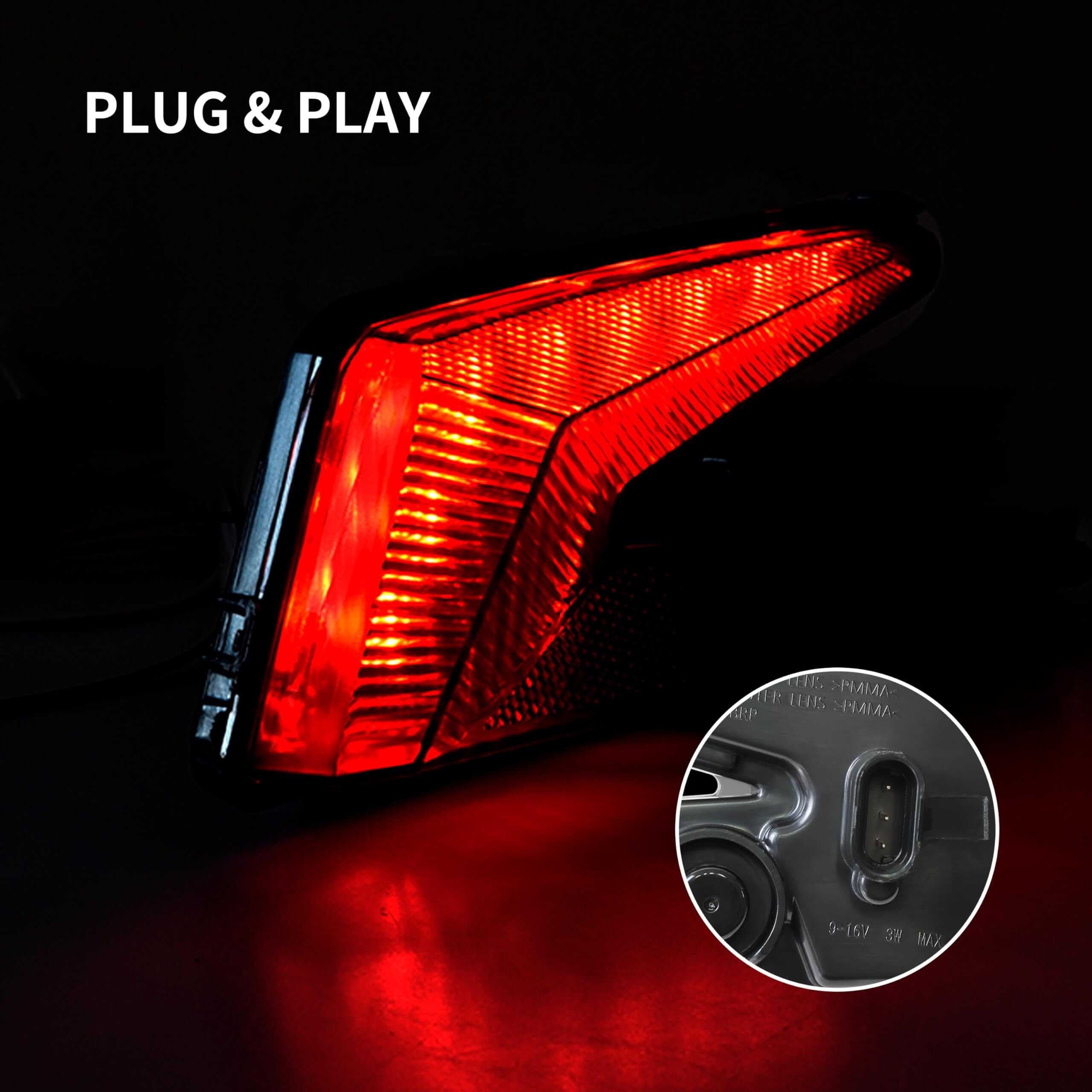 Conjunto de luces traseras LED SAUTVS para Can Am X3, Faros - Imagen 6