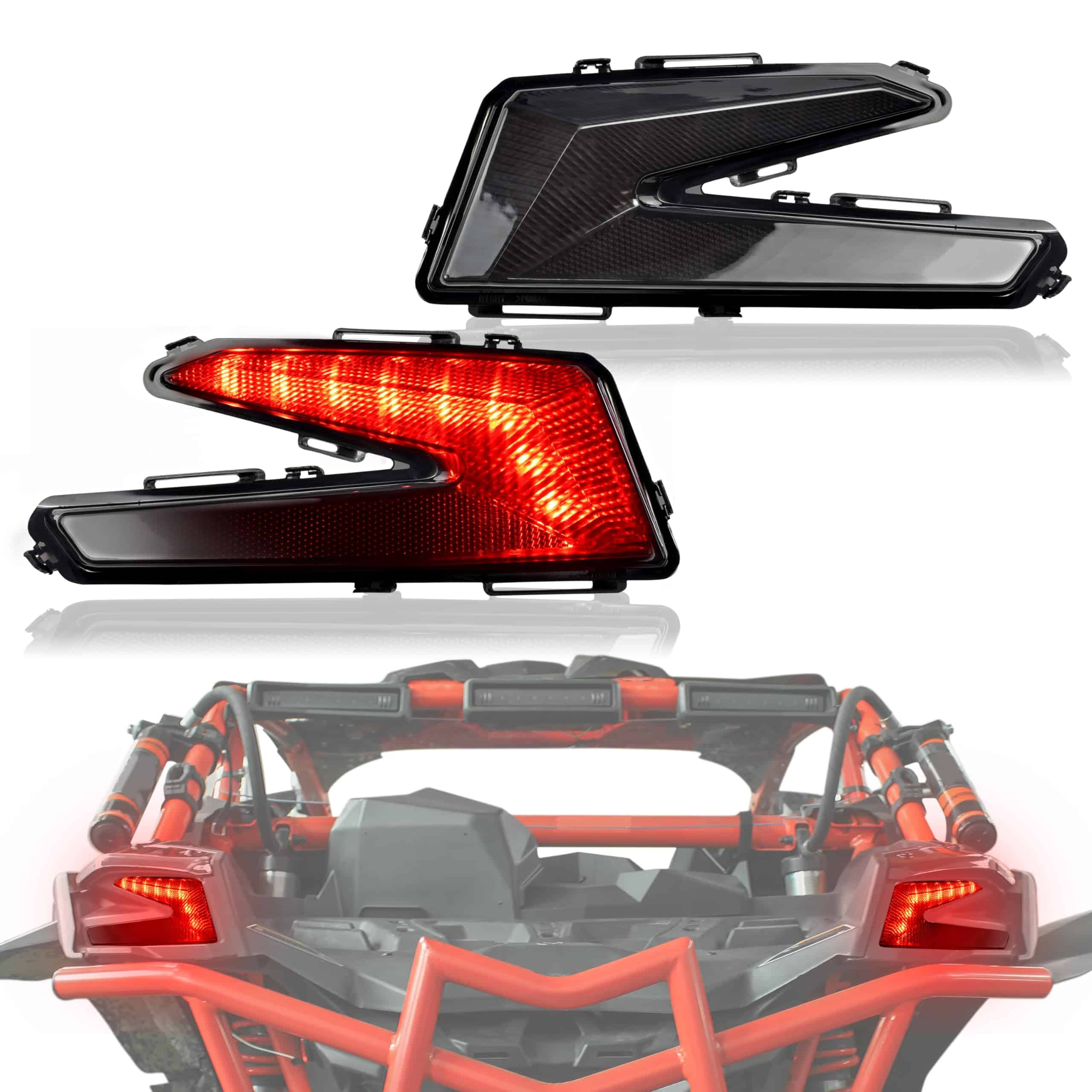 Conjunto de luces traseras LED SAUTVS para Can Am X3, Faros