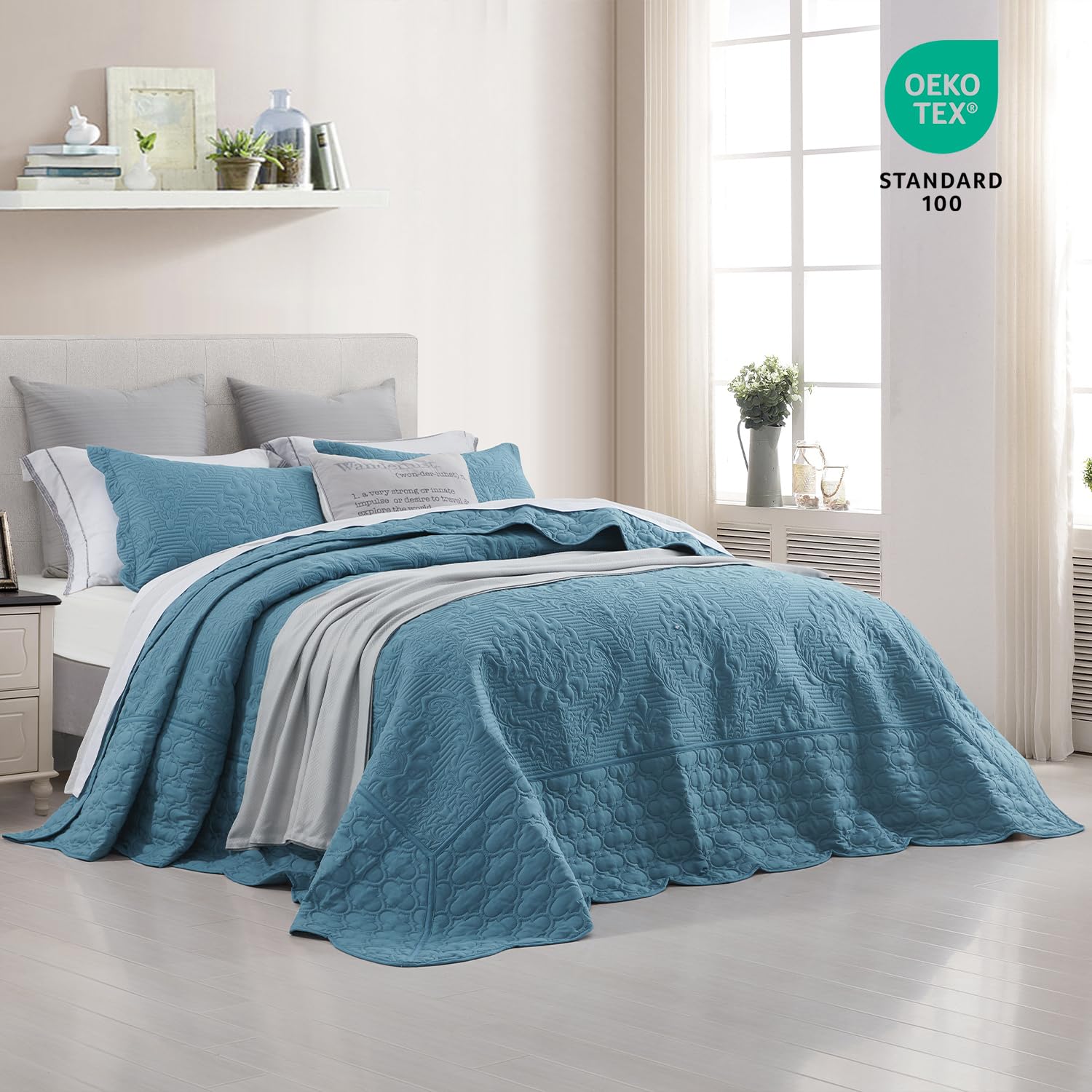 Juego de colcha de cama CHIXIN para cama completa - - Imagen 3