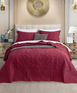 Juego de Colcha Cubrecamas Edredón Tamaño Completo -