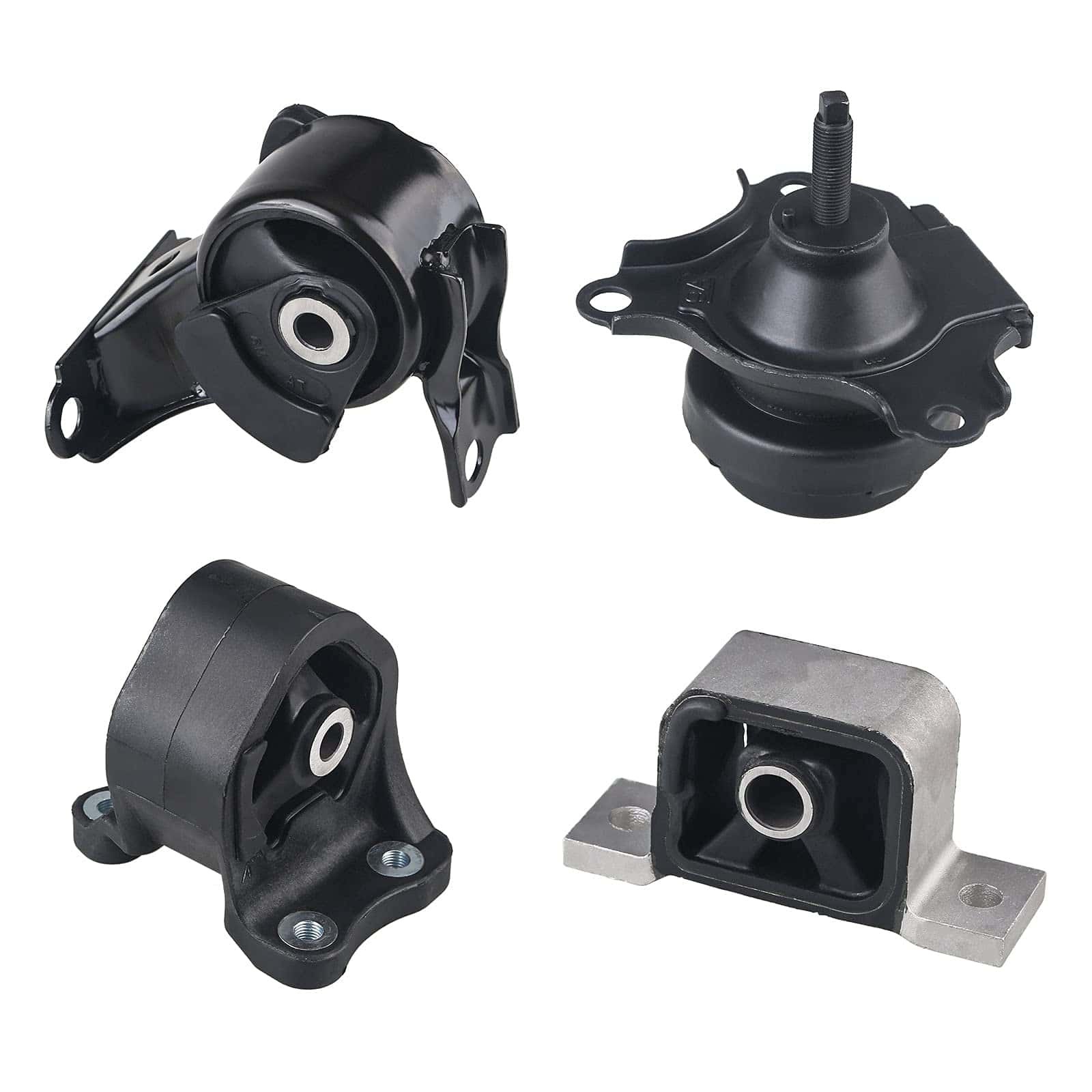 JDMON Compatible con 4Pzs Soporte del Motor del Motor Honda