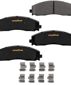 Pastillas de freno traseras ranuradas y -Acero