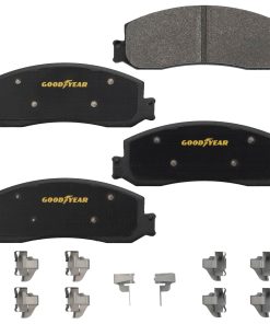 Pastilla de freno delantera Goodyear Ranurada y Chaflanada