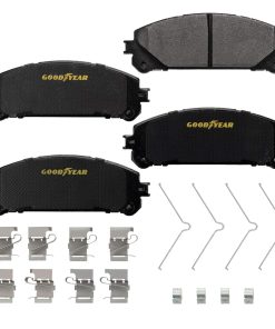 Pastilla de freno delantera ranurada y biselada -Steel