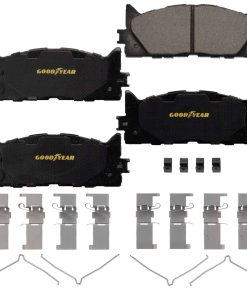 Pastillas de Freno Delanteras Ranuradas y -Acero