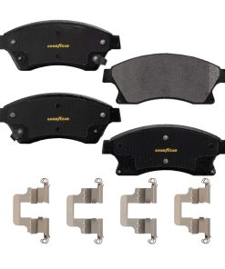 Juego de Pastillas de Freno Delanteras Goodyear Ranuradas y