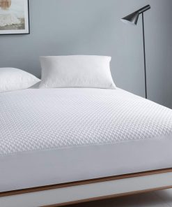 Protector de colchón ajustable a prueba de agua para cama