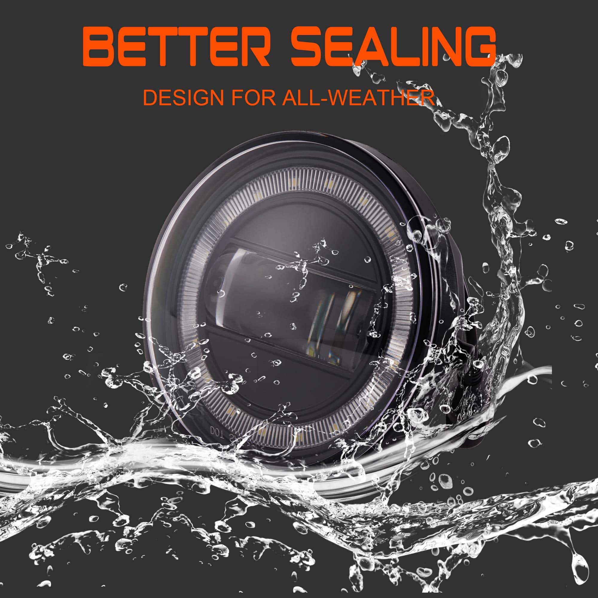 Ensamblaje de luz antiniebla LED con DRL para Tacoma - Imagen 8