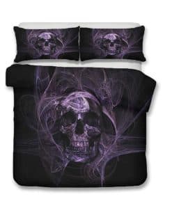 Juego de Ropa de Cama 3D Impresa con Cubierta de Edredón