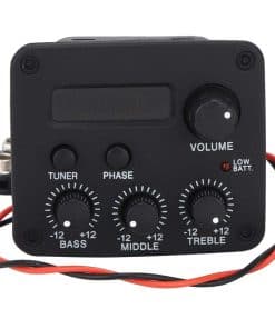 Pastilla de ecualizador de preamplificador de 3 bandas,