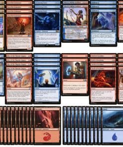 Baraja Elite Izzet Prowess - Azul Rojo - Muy Poderosa -