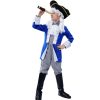 Disfraz de Patriota Colonial para Niños -Azul