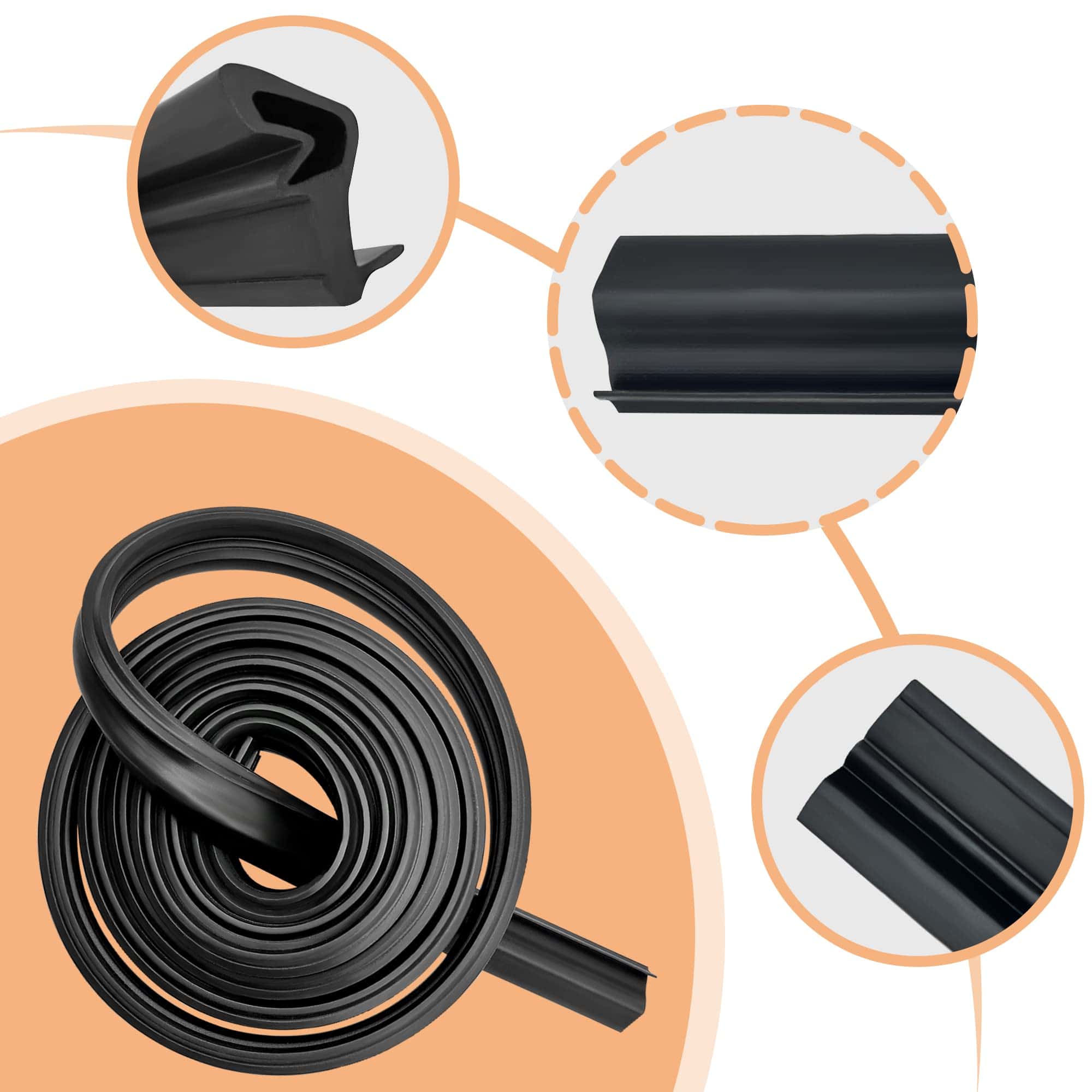 Junta de la puerta del lavavajillas Sigely W11177741 - Imagen 3