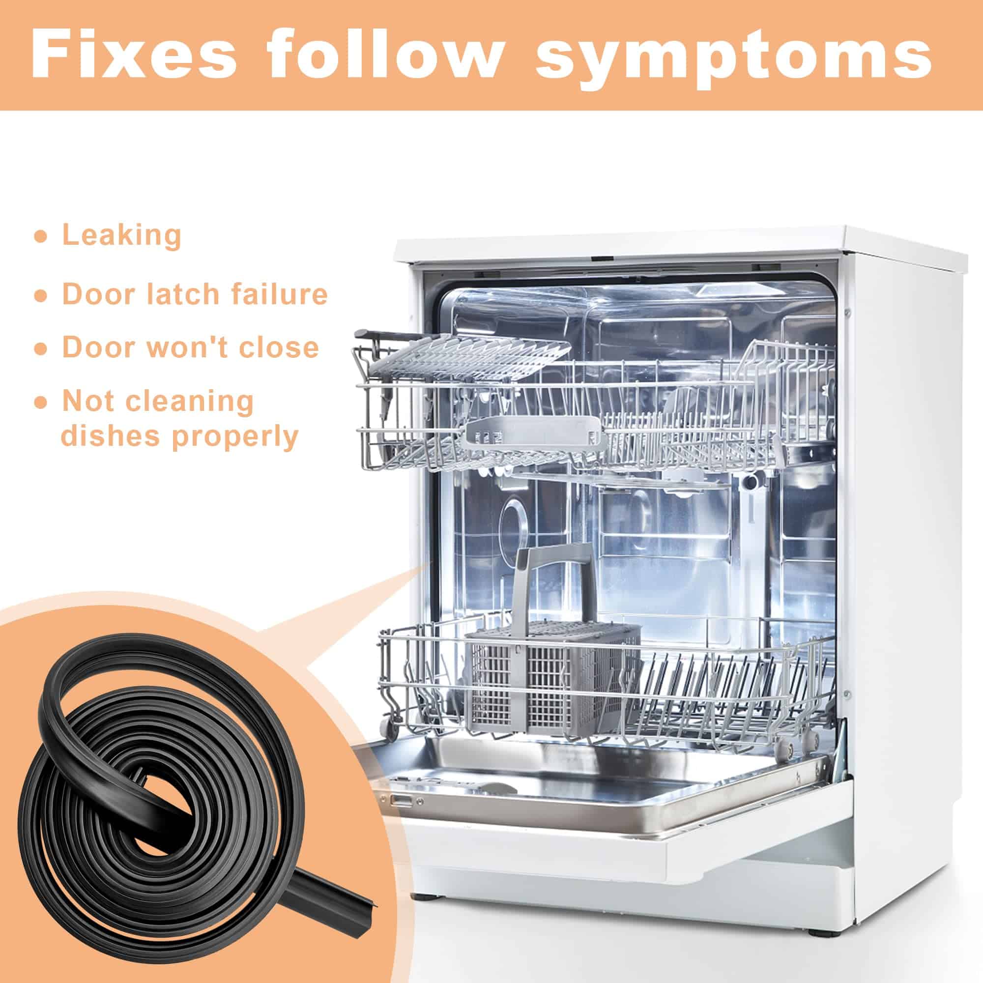 Junta de la puerta del lavavajillas Sigely W11177741 - Imagen 5