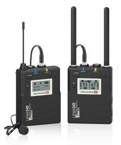 Micrófono inalámbrico de solapa LENSOGO UHF LWM-338C,