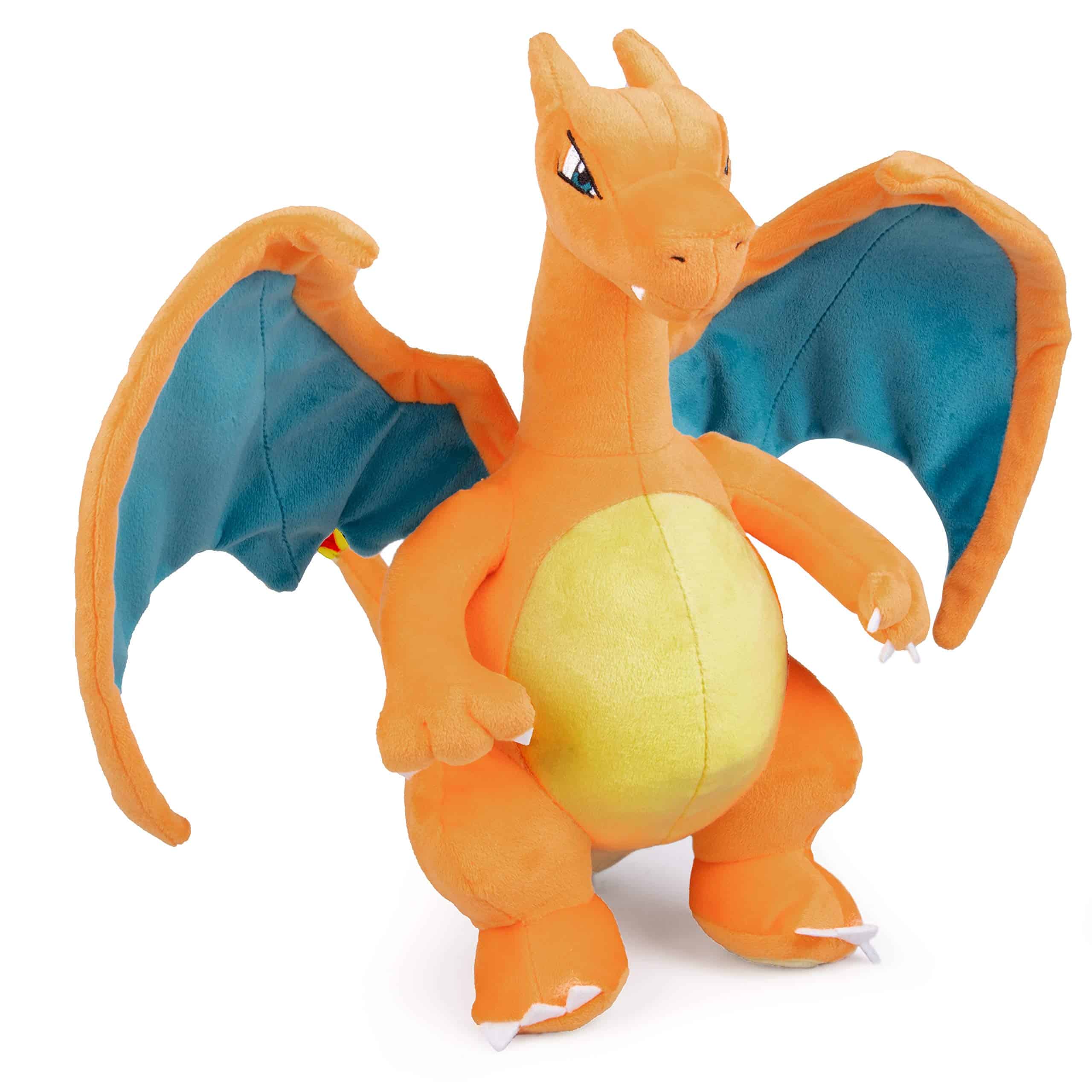 Peluches de Pokémon 8" Charmander & 12" Charizard, Pack de - Imagen 3