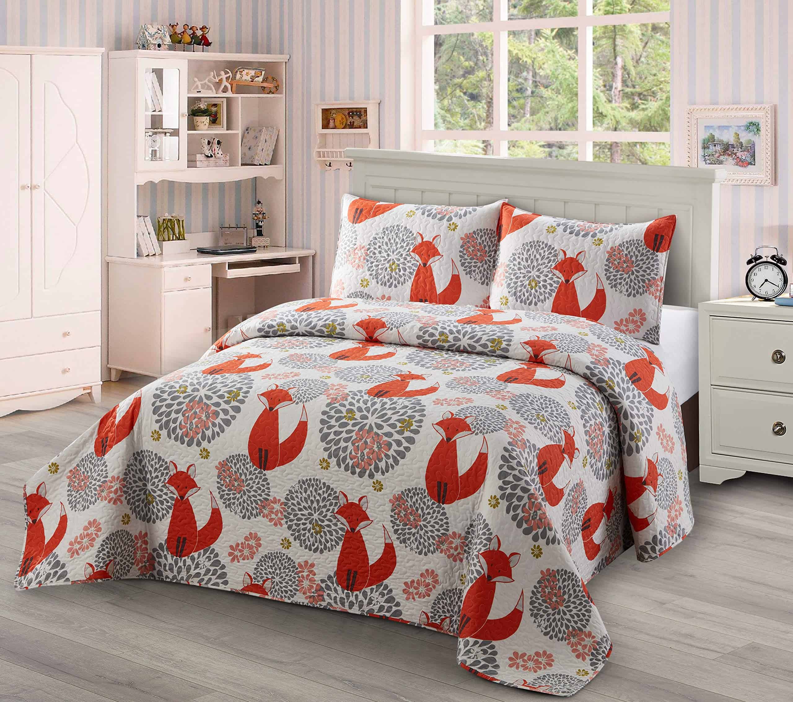 Set de Colcha de 3 piezas para Cama Full/Queen