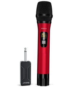 Micrófono Inalámbrico, Micrófono Dinámico de Mano UHF de