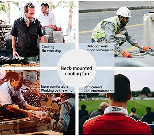 Ventilador de Cuello Portátil Personal Aire Acondicionado - Imagen 8