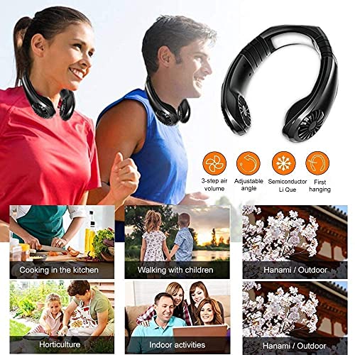 Ventilador de Cuello Portátil Personal Aire Acondicionado - Imagen 9