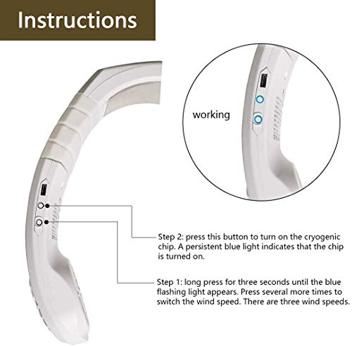 Ventilador de cuello Honsy Acondicionador de aire portátil - Imagen 6