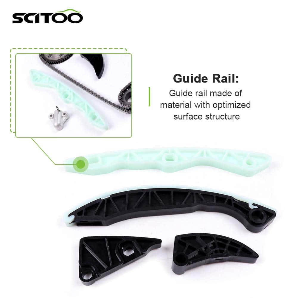 Kit de Cadena de Tiempo del Motor SCITOO TK10870 TS21181 - Imagen 6