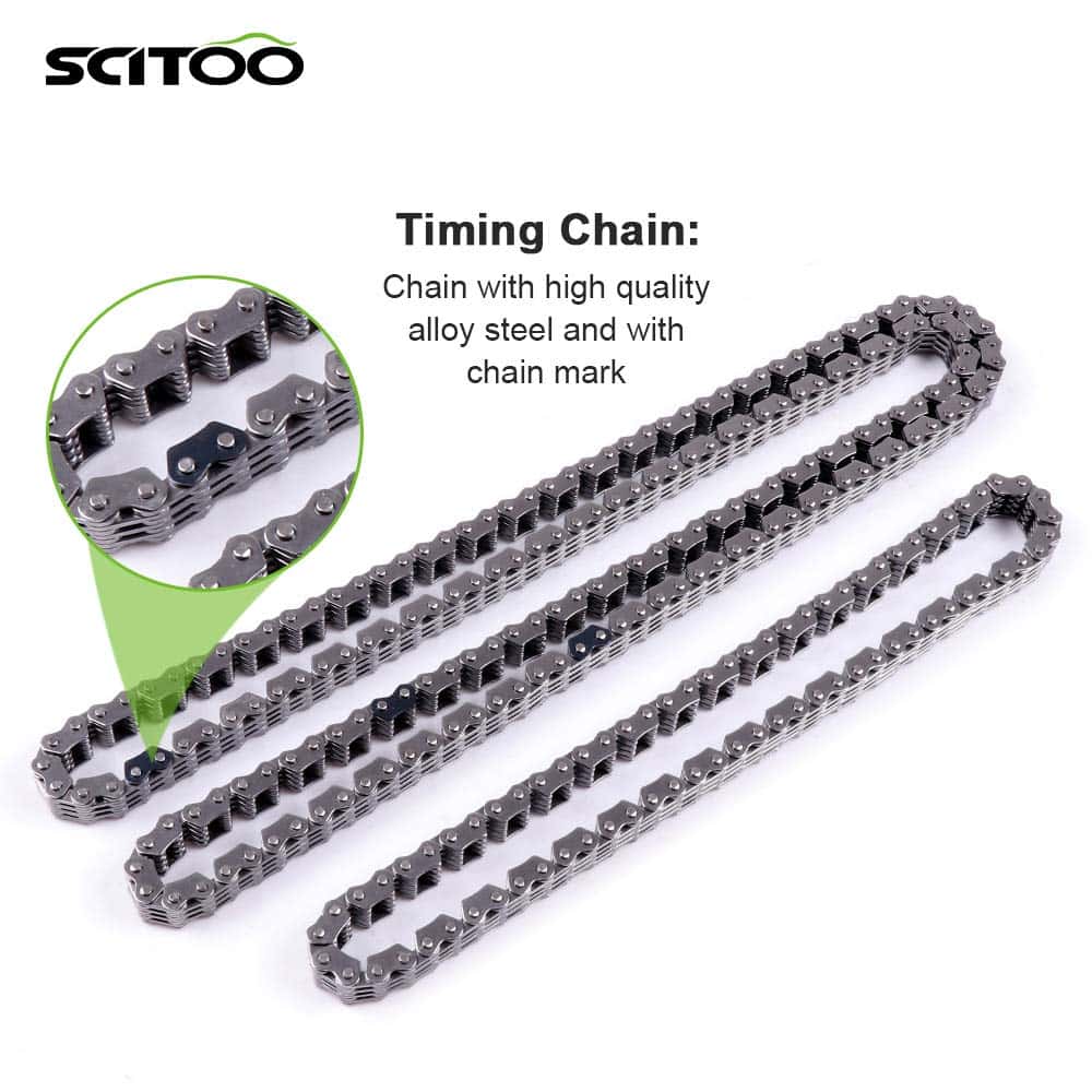 Kit de Cadena de Tiempo del Motor SCITOO TK10870 TS21181 - Imagen 3