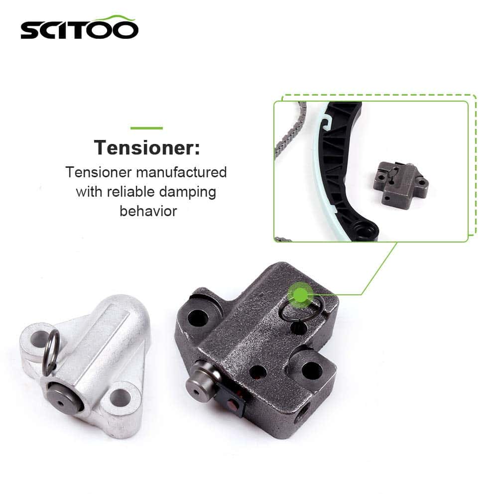 Kit de Cadena de Tiempo del Motor SCITOO TK10870 TS21181 - Imagen 4