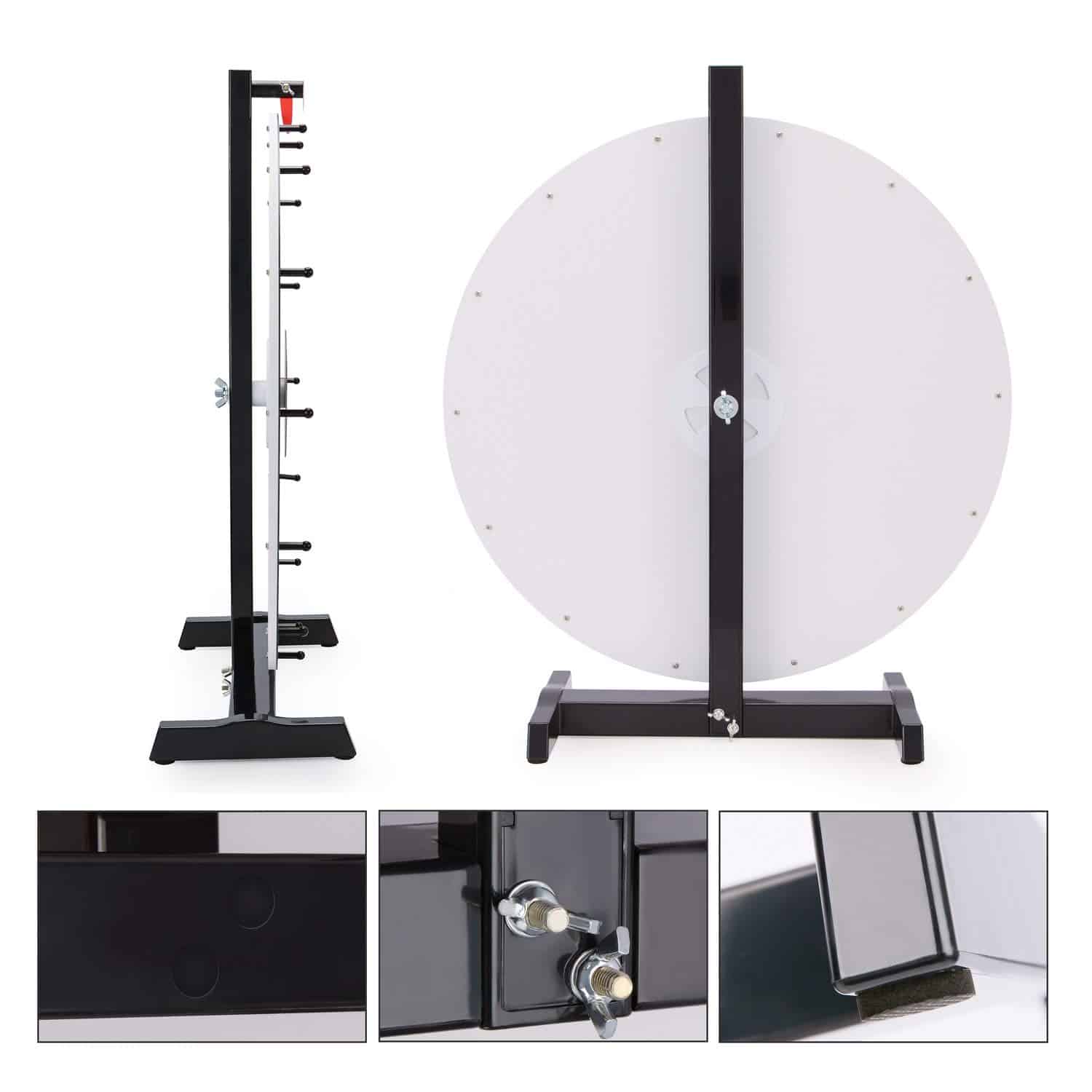 Ruleta Giratoria de Premios de 24 Pulgadas - 14 Ranuras - - Imagen 9