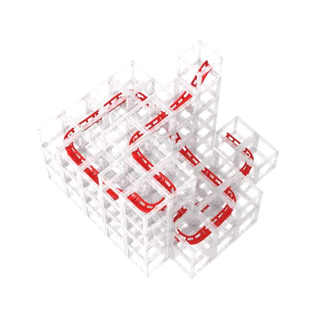 DesignNest MagnetCubes Coaster Cubes, Marble Run,127