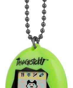 Bandai Tamagotchi Original, Gen 1, Carcasa Neon con Cadena