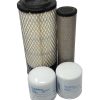 Kit de Filtros de Servicio Compatible con Kubota KX71-3 con