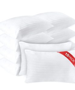 Paquete de 10 Almohadas de Lujo para Cama Queen, Almohadas