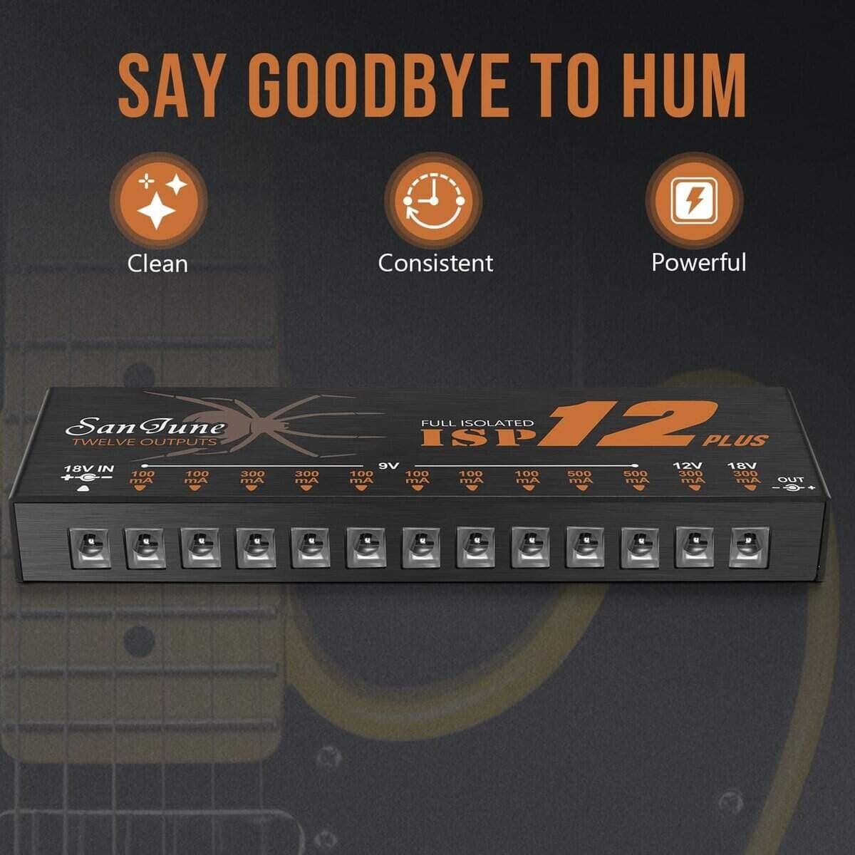 Fuente de Alimentación Aislada para Pedales de Guitarra - Imagen 5