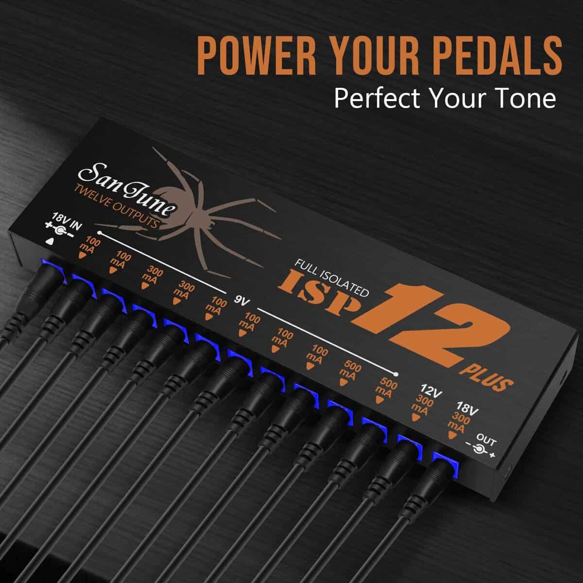 Fuente de Alimentación Aislada para Pedales de Guitarra - Imagen 3