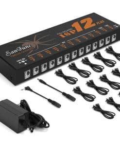 Fuente de Alimentación Aislada para Pedales de Guitarra