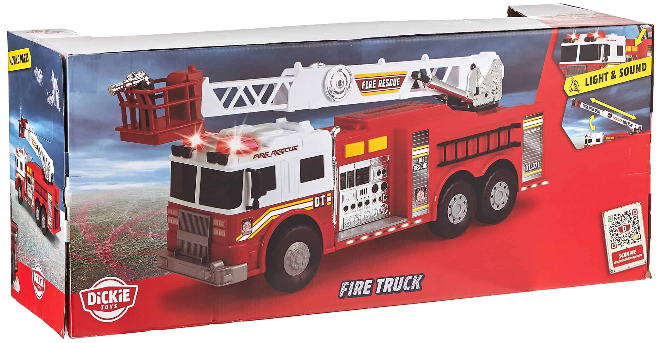 Camión de Bomberos Gigante de 24 Pulgadas de DICKIE TOYS - Imagen 5